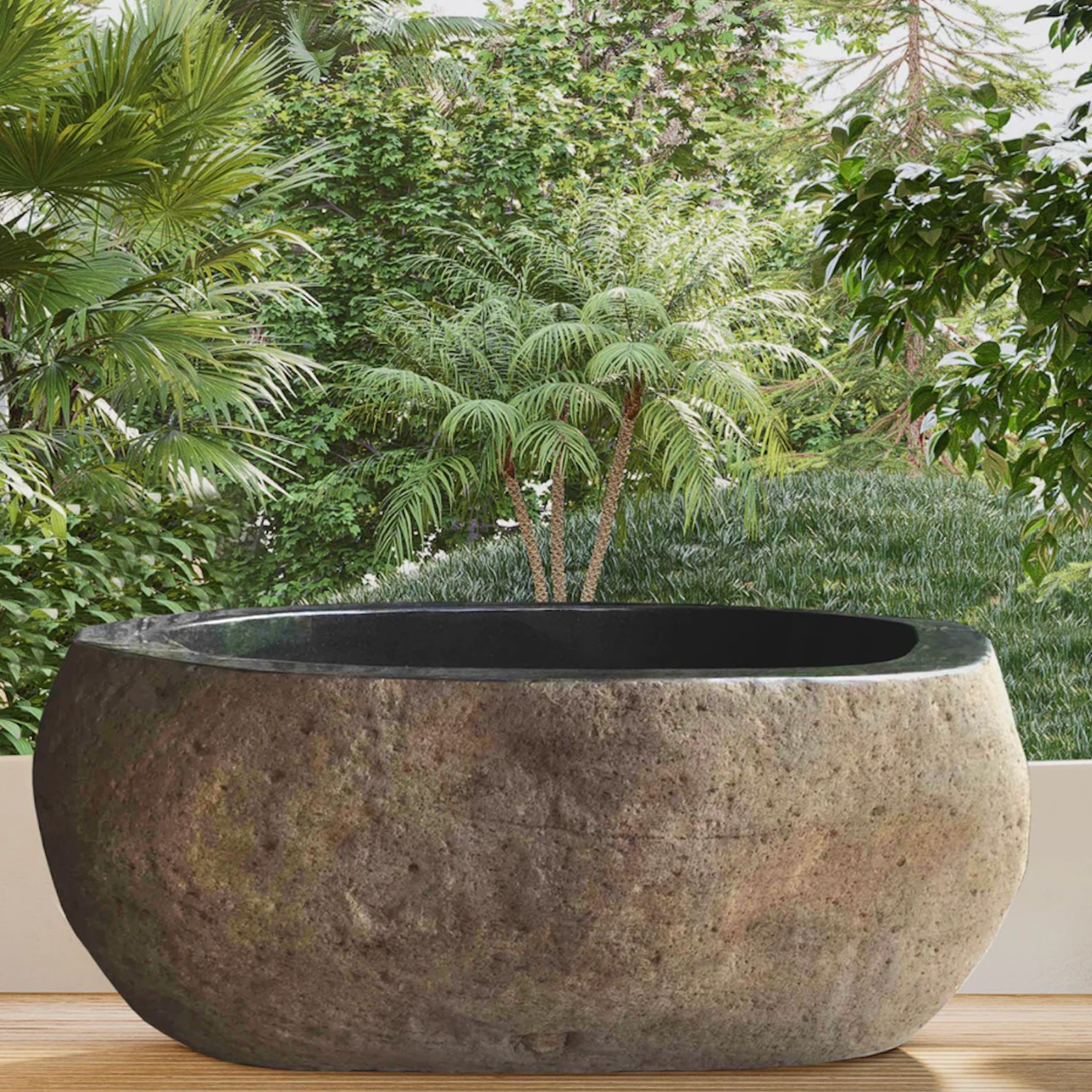 Stone Luxury Bath Tub - 1.75m gallery detail image