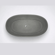 Cora Oval Concrete Outdoor Bath Various sizes & colours gallery detail image