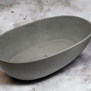 Cora Oval Concrete Outdoor Bath Various sizes & colours gallery detail image
