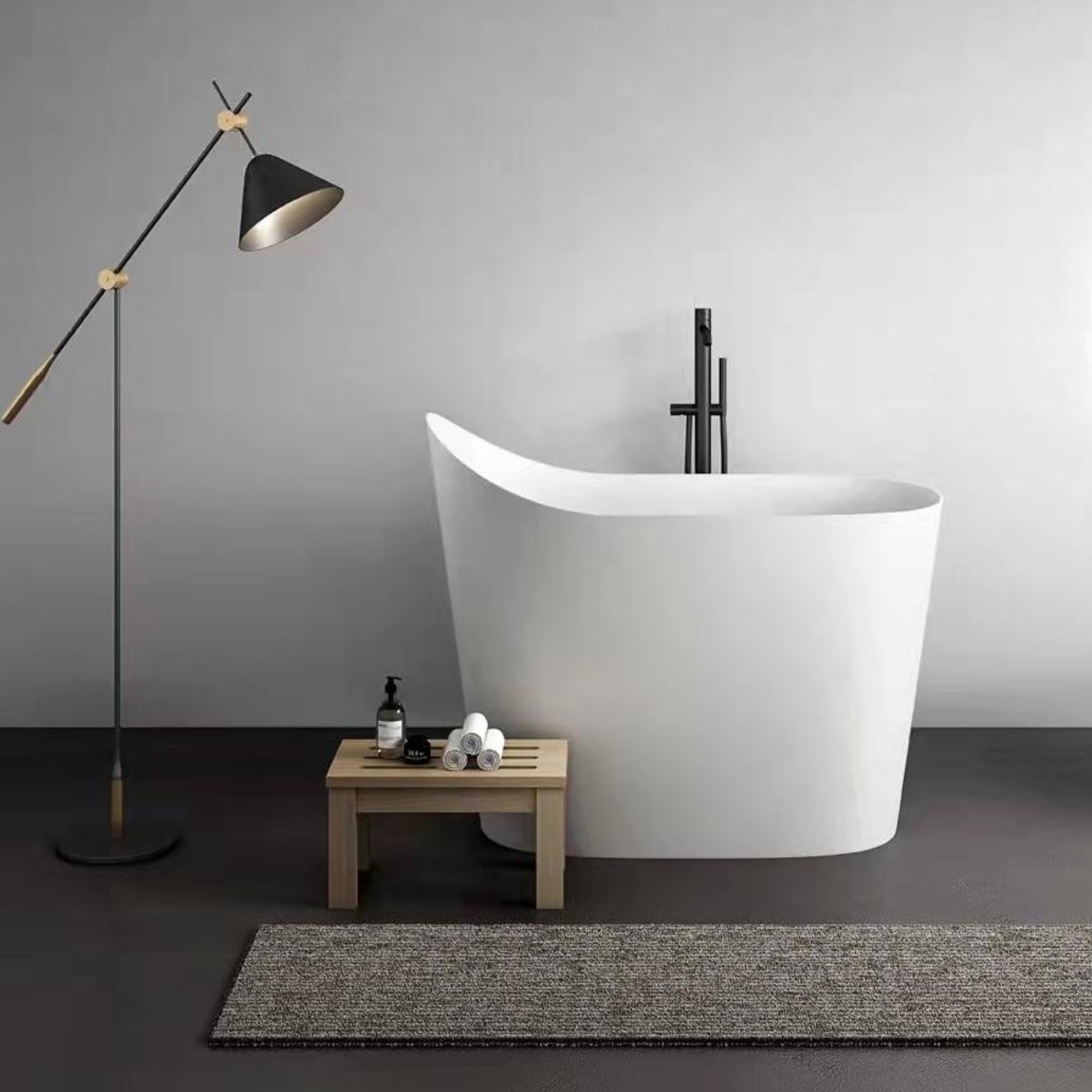 Josei Deep Japanese Soak Tub 1100mm - MGG01 gallery detail image