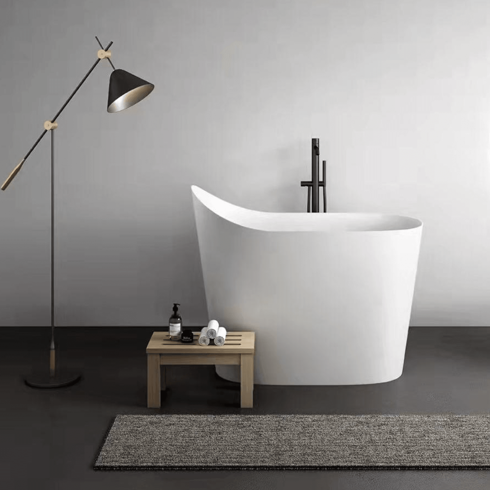 Josei Deep Japanese Soak Tub 1100mm - MGG01 gallery detail image