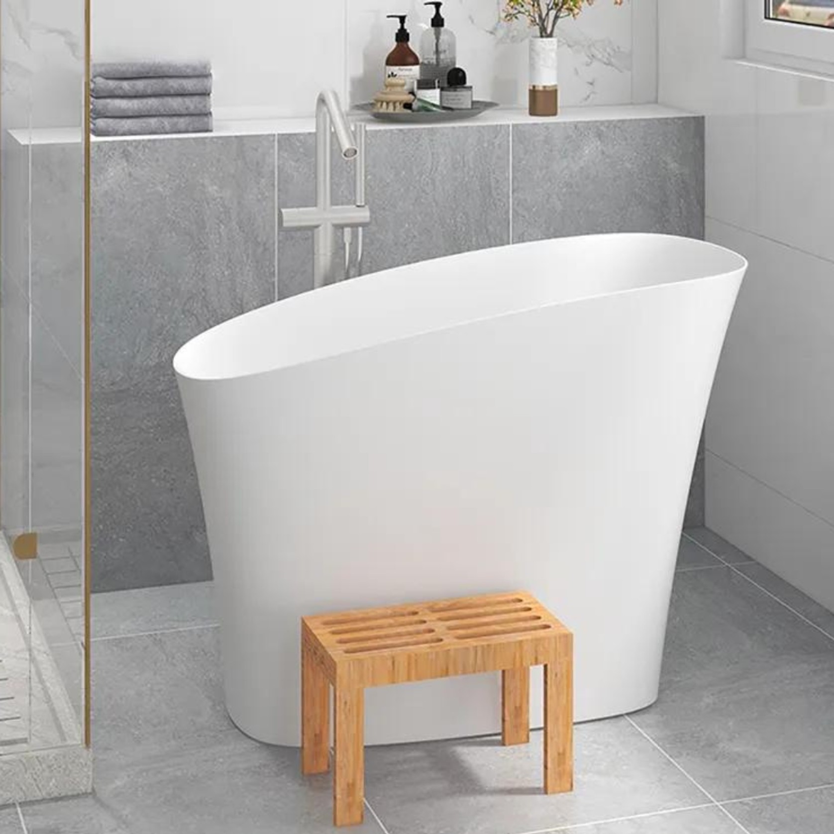 High Japanese Soak Tub 1200mm - MGL01 gallery detail image