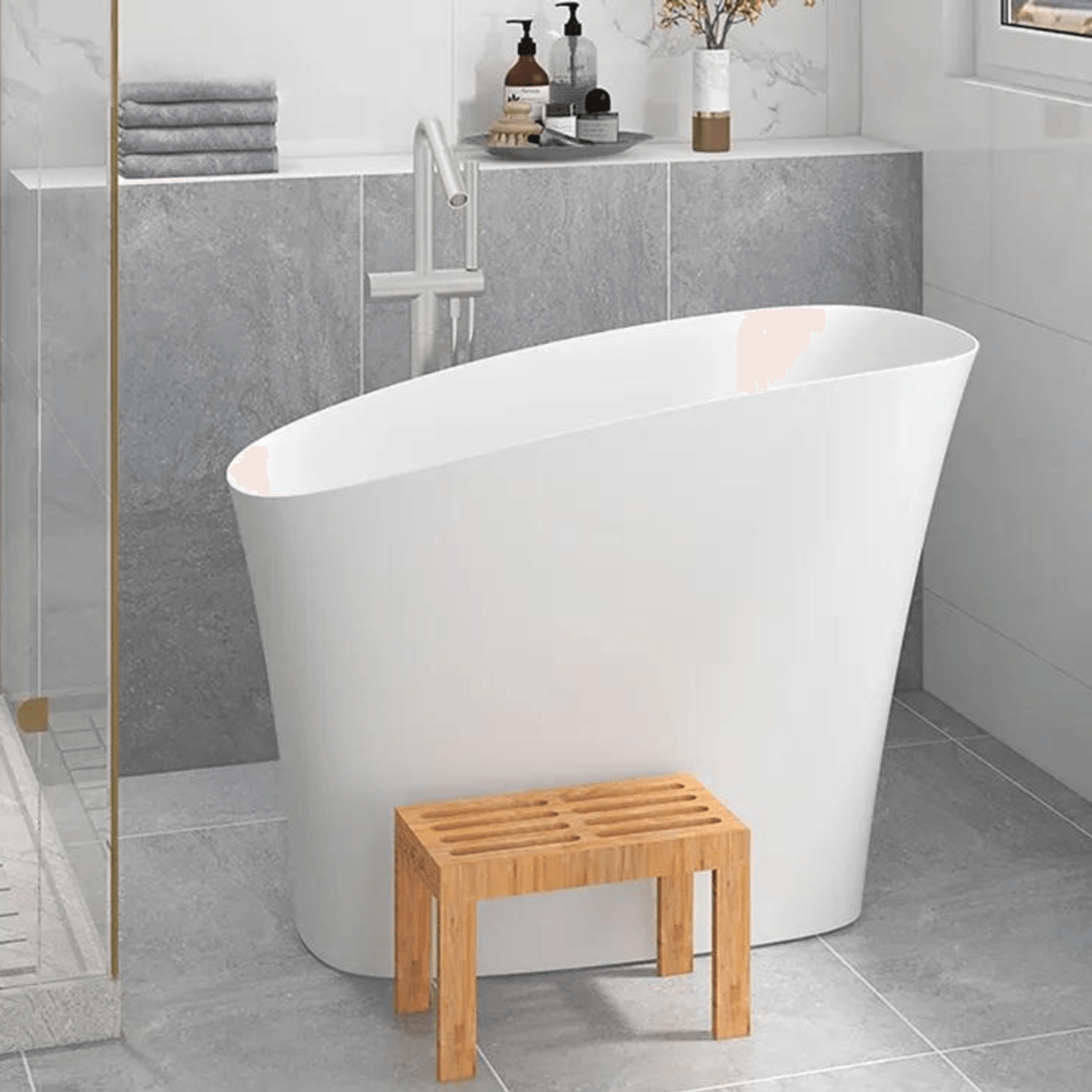 High Japanese Soak Tub 1200mm - MGL01 gallery detail image