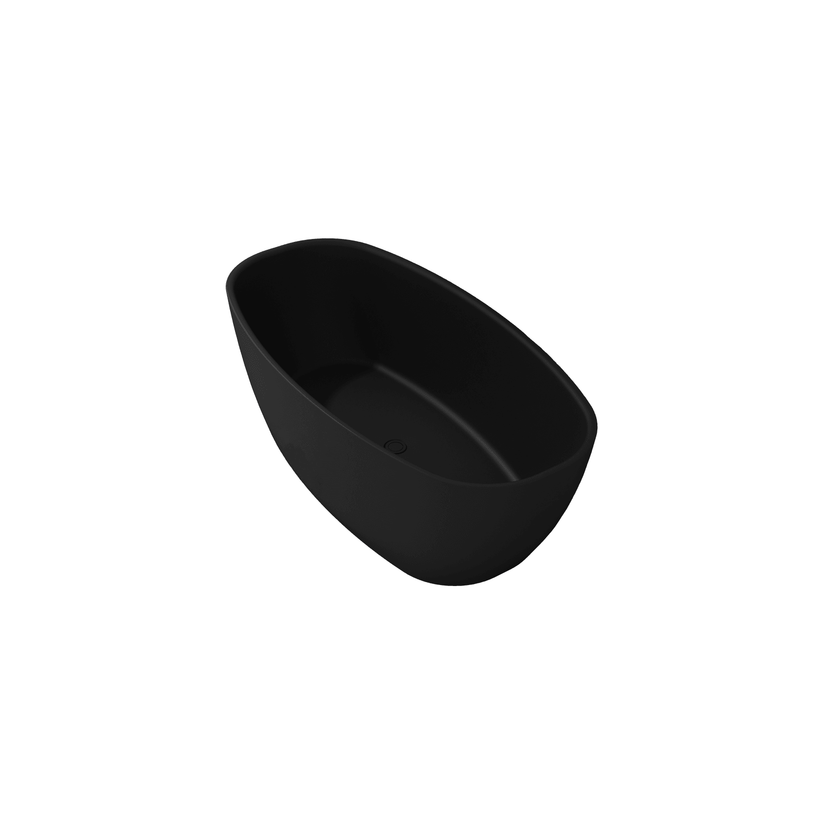 Coco 1600mm Freestanding Bath Matte Black gallery detail image