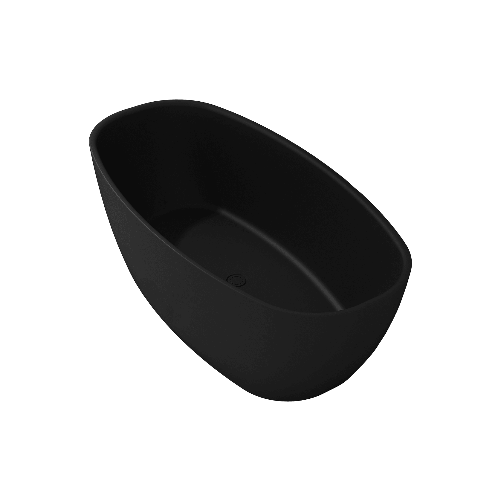 Coco 1600mm Freestanding Bath Matte Black gallery detail image