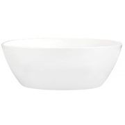 Cervo Matte White Acrylic Freestanding Bath gallery detail image