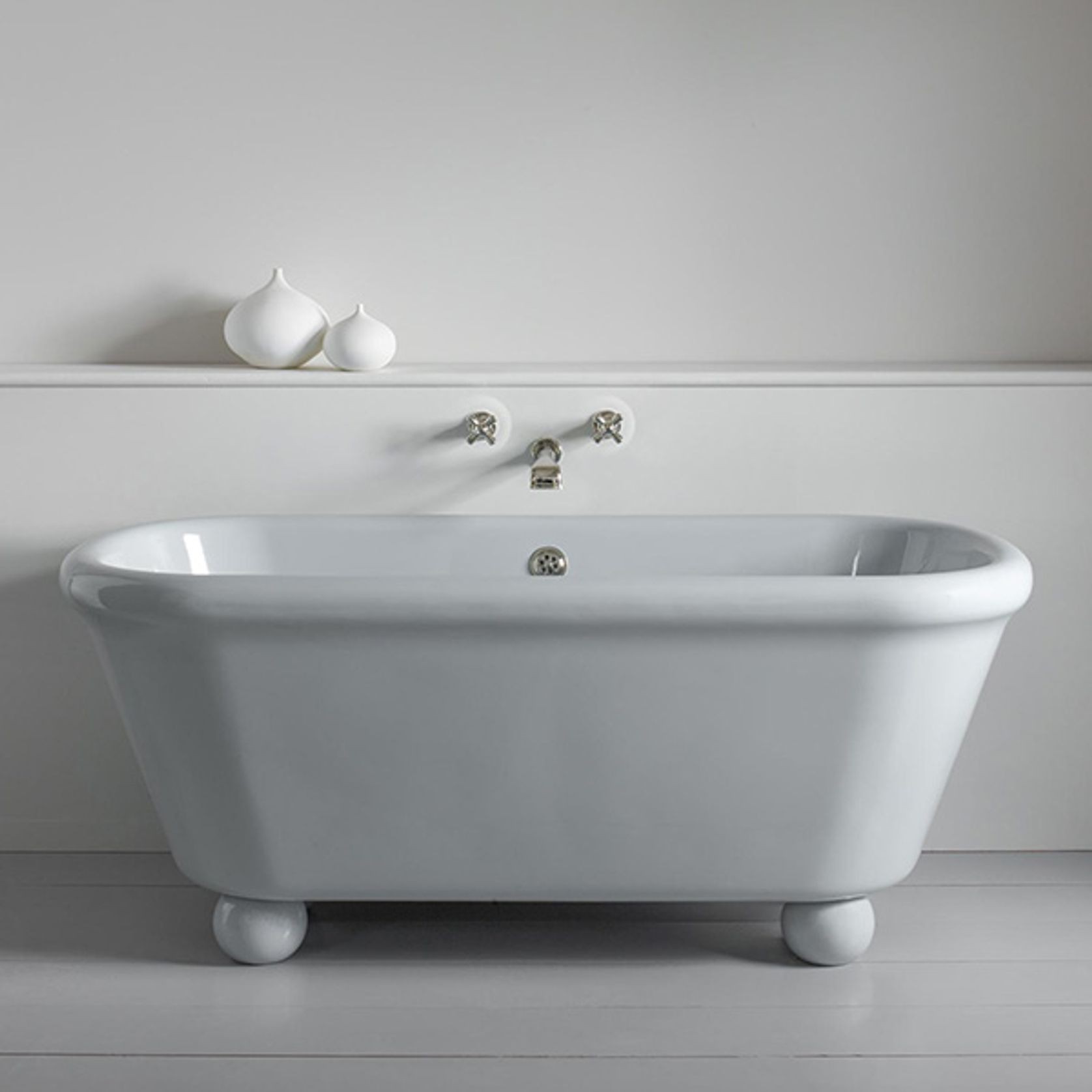 Rockwell Bath with Matching Feet | Seattle Grey gallery detail image