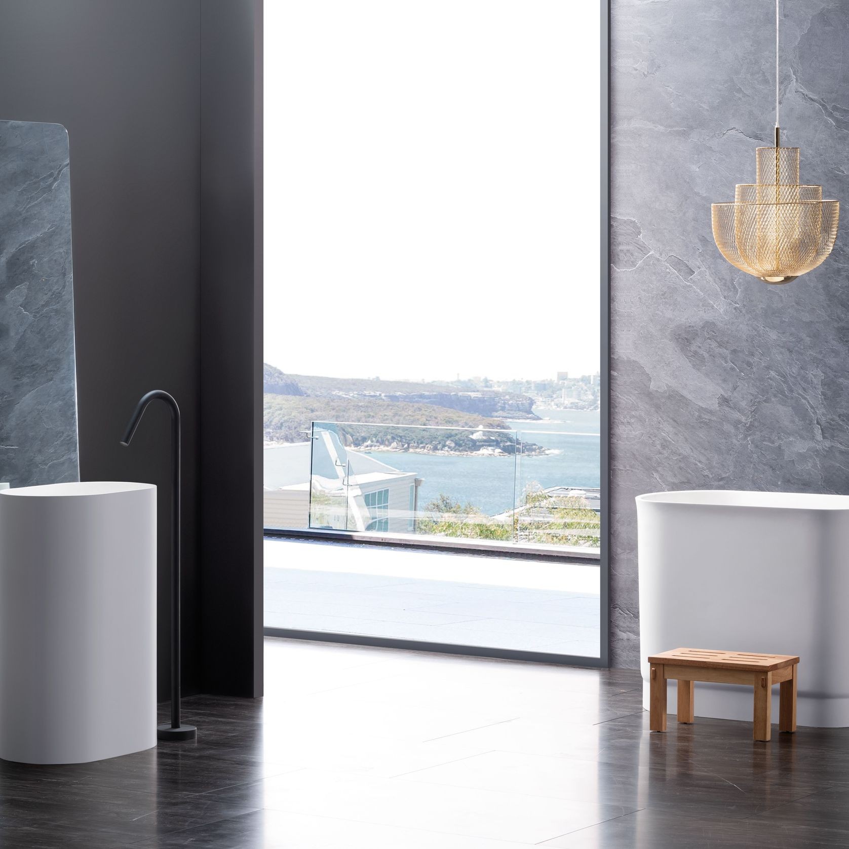 Josei Small Japanese Soak Tub- MGF01 gallery detail image
