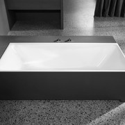 BetteLoft Drop-in Bath (Glazed Titanium Steel) gallery detail image