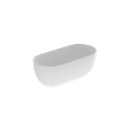 Kurv 1500 Freestanding Bath Matt White gallery detail image