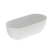 Kurv 1700 Freestanding Bath Matt White gallery detail image