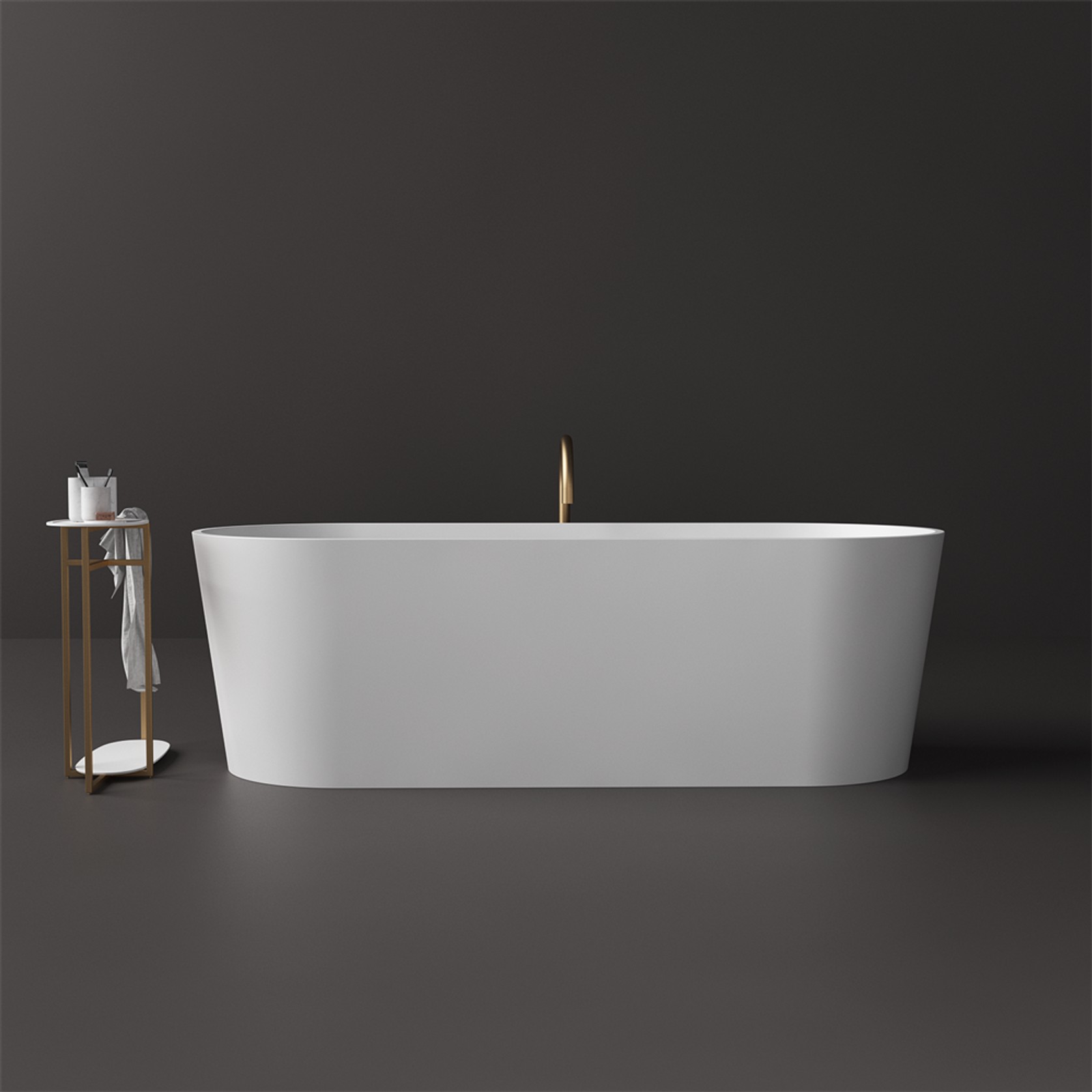 Rosetta Oval Freestanding Bath ST01 Various Sizes gallery detail image