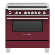 90cm Freestanding Induction Cooker - Red gallery detail image