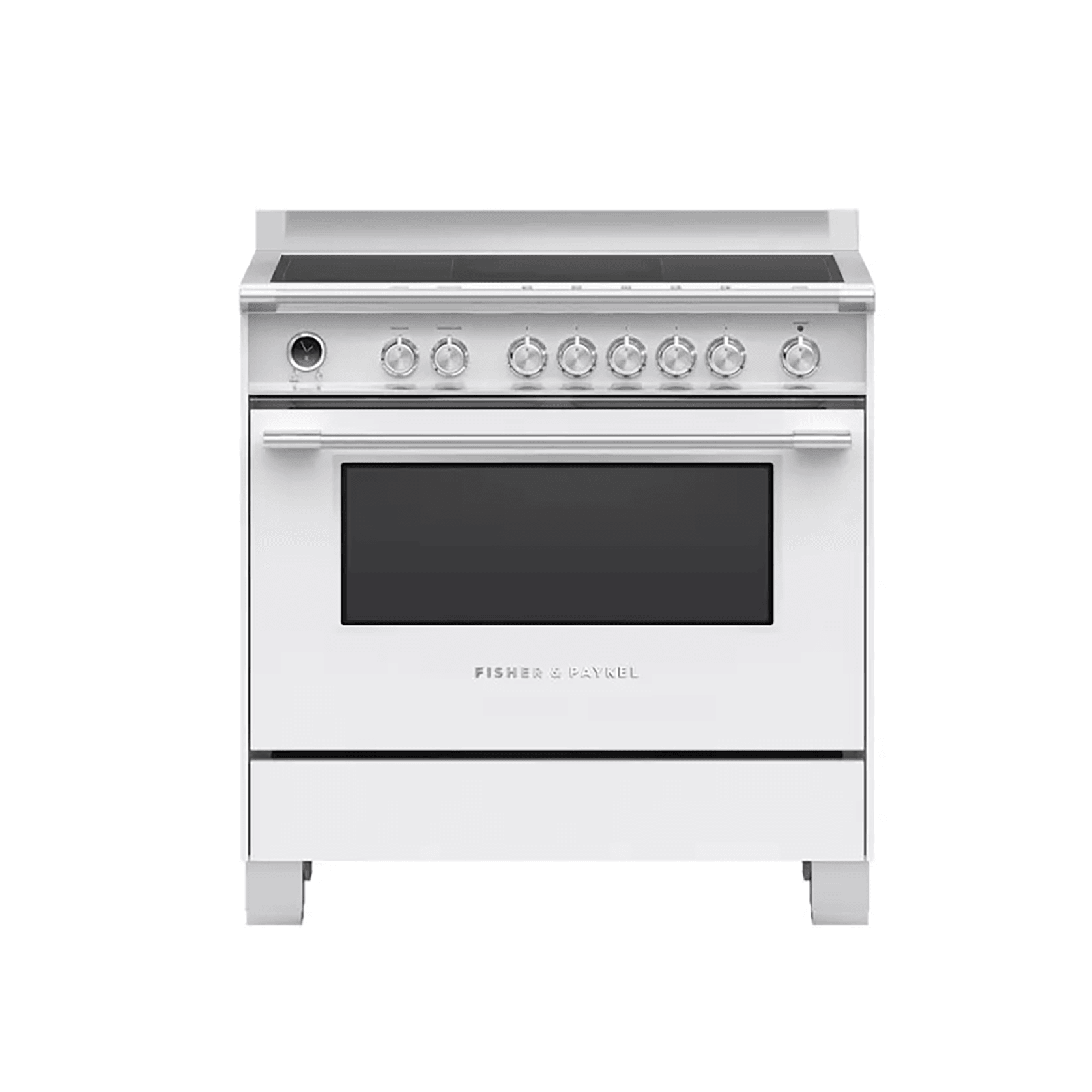 90cm Freestanding Induction Cooker - White gallery detail image