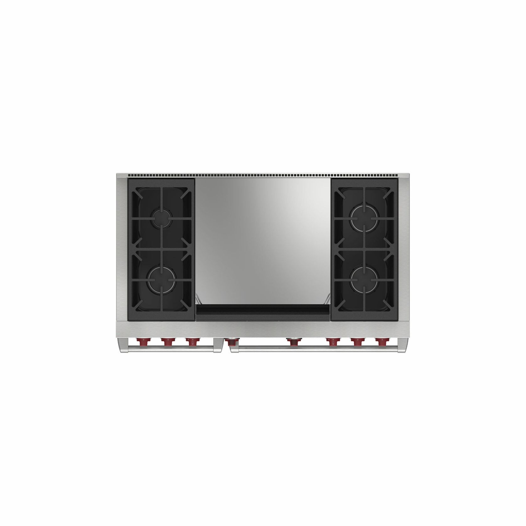 Wolf 122cm Dual Fuel Range - 4 Burners with Infrared gallery detail image