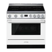 Smeg Portofino 90cm Induction Cooker - White gallery detail image