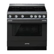 Smeg Portofino 90cm Induction Cooker - Anthracite gallery detail image