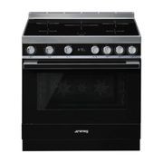 Smeg Portofino 90cm Induction Cooker - Black gallery detail image
