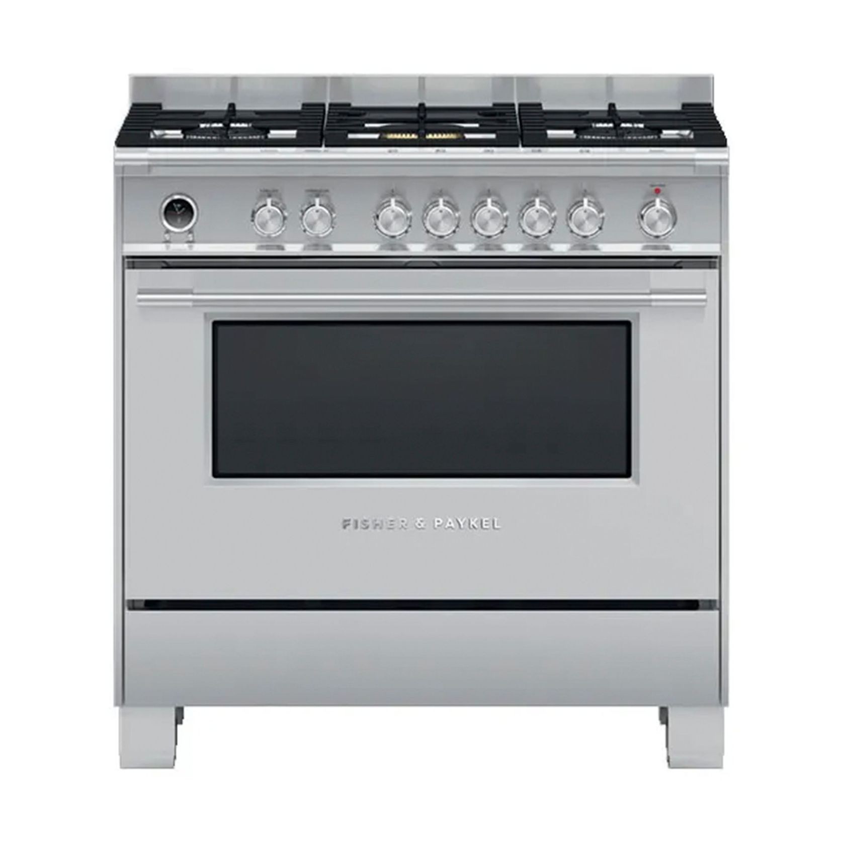 Fisher & Paykel Dual Fuel Freestanding Cooker - Stainless Steel gallery detail image