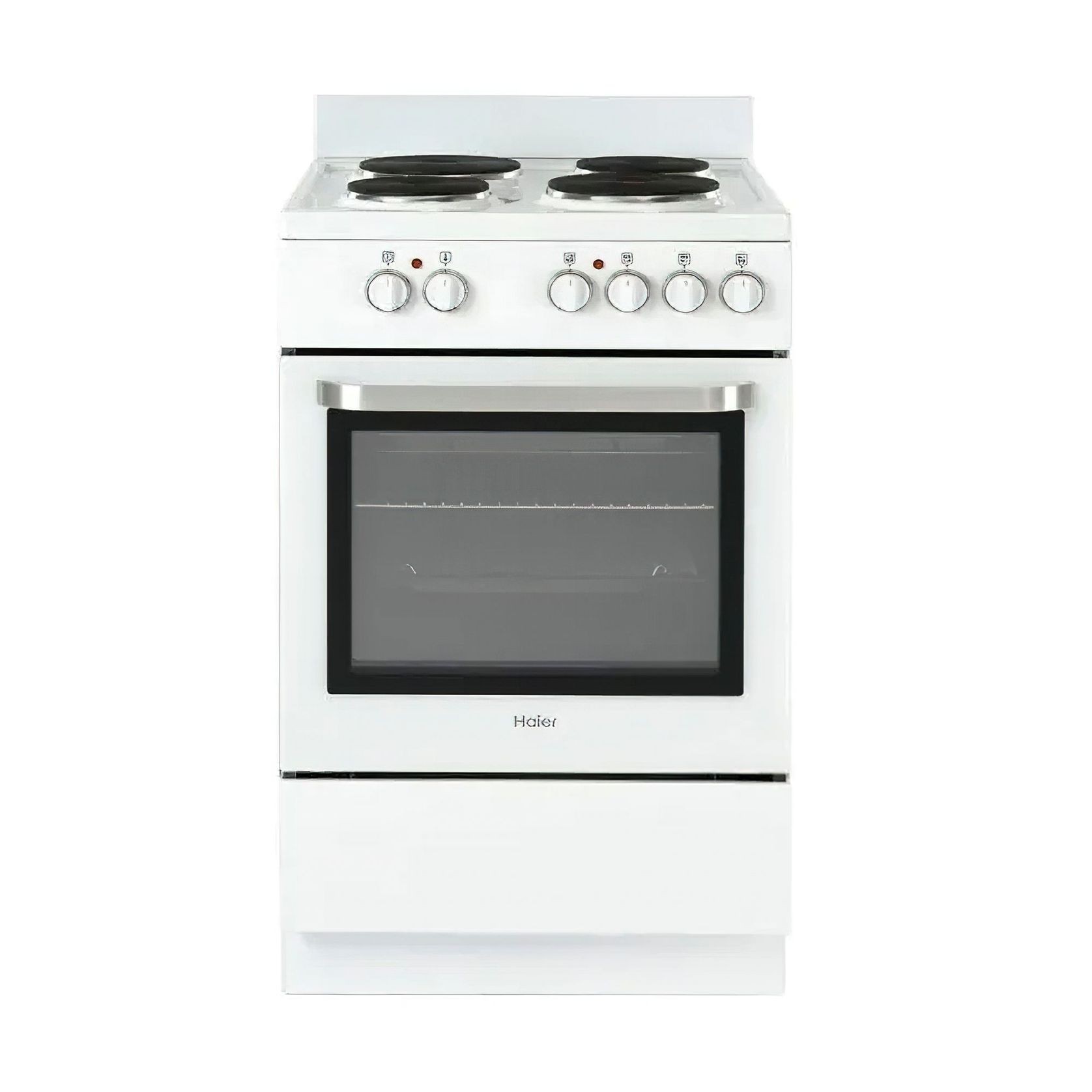 Haier 54cm Electric Upright Cooker - White gallery detail image