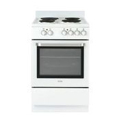 Haier 54cm Electric Upright Cooker - White gallery detail image