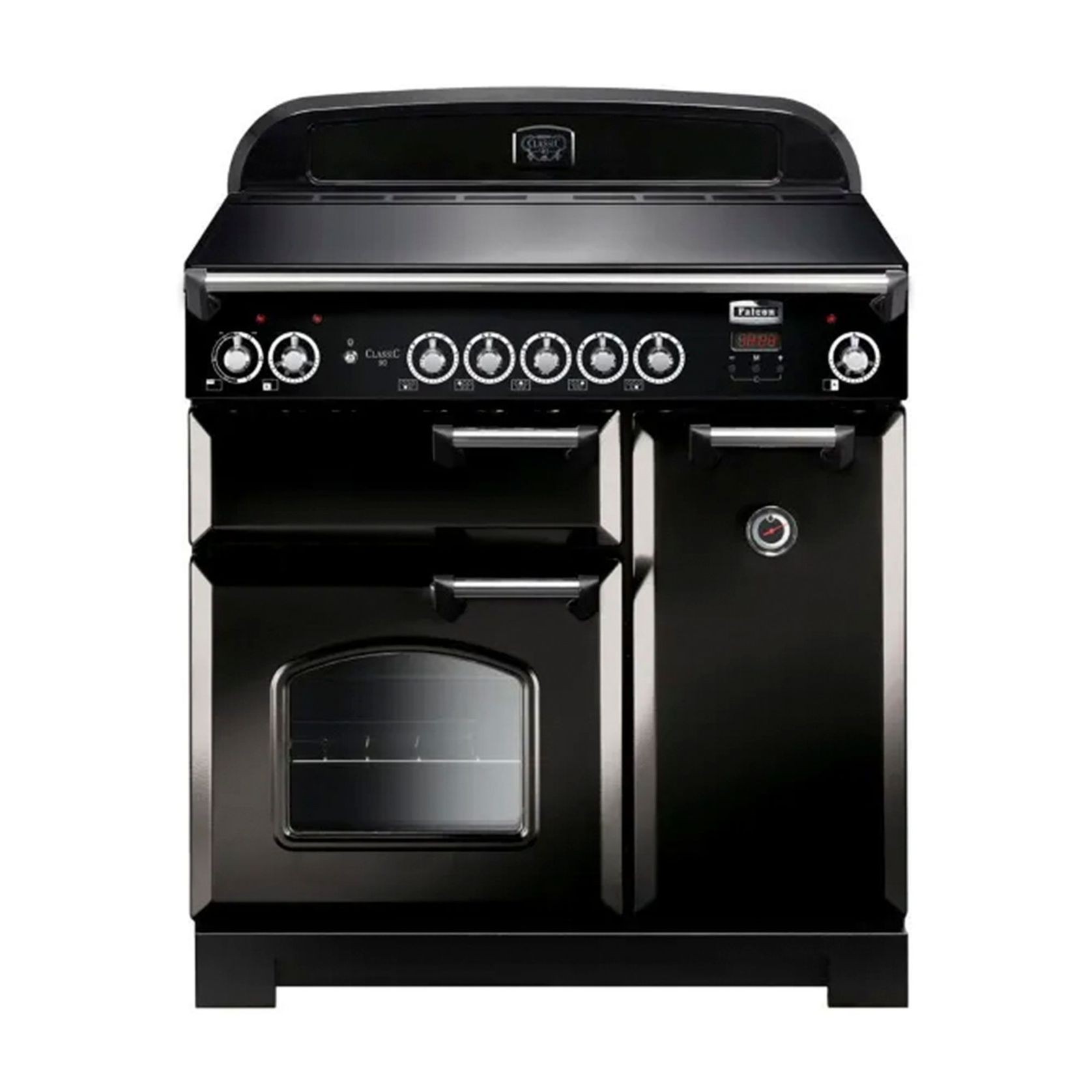 Falcon Classic 90cm 5 Zone Induction Cooker - Black and Chrome gallery detail image
