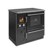Water-Bearing Wood-Burning Stove K 148 F Black gallery detail image