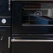 Water-Bearing Wood-Burning Stove K 148 F Black gallery detail image