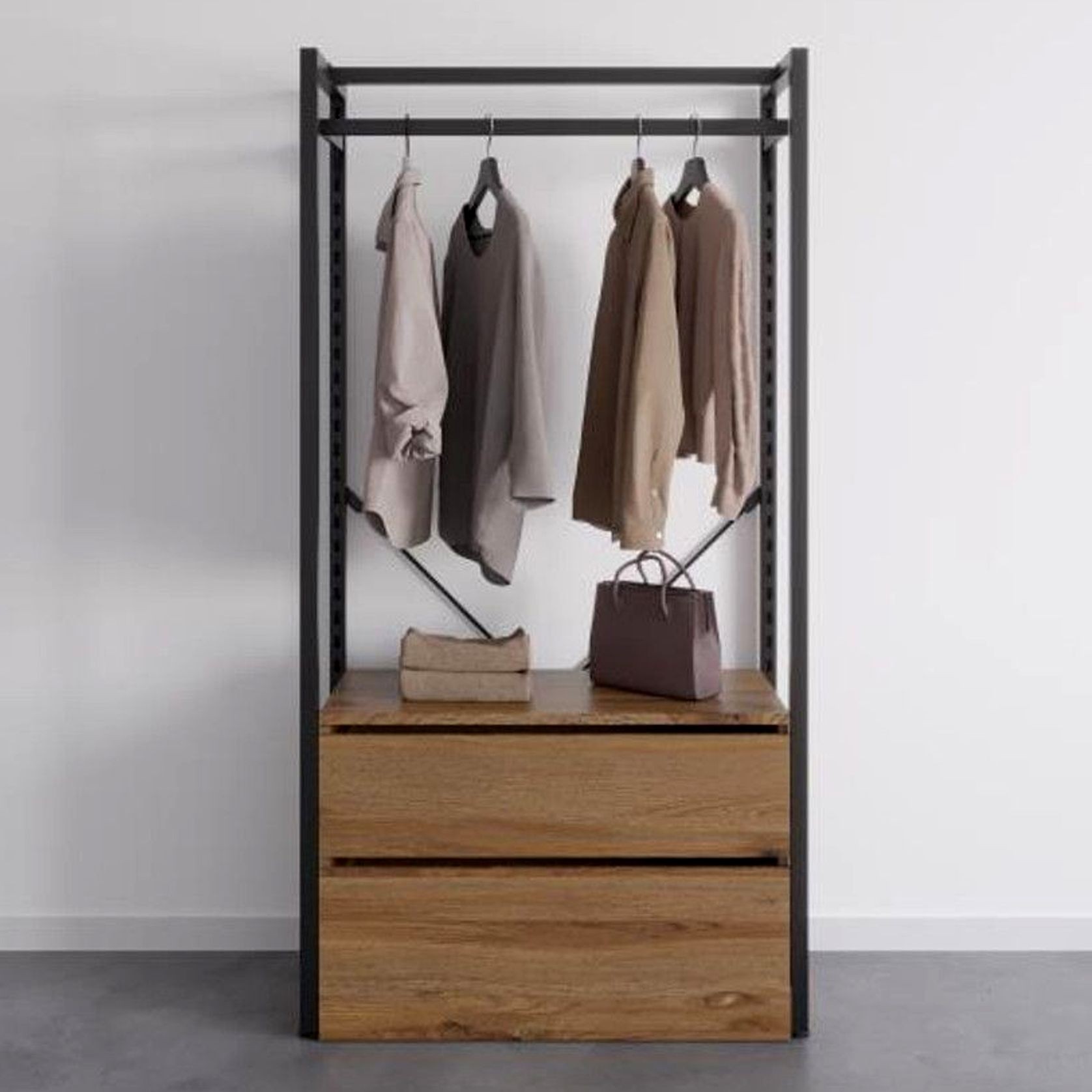 The Refined Polo | Free-Standing Kitset Wardrobe gallery detail image