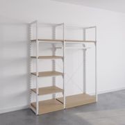 The Fresh White Sneakers Free-Standing Kitset Wardrobe gallery detail image