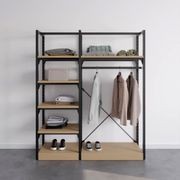 The Fresh White Sneakers Free-Standing Kitset Wardrobe gallery detail image
