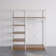 The Fresh White Sneakers Free-Standing Kitset Wardrobe gallery detail image
