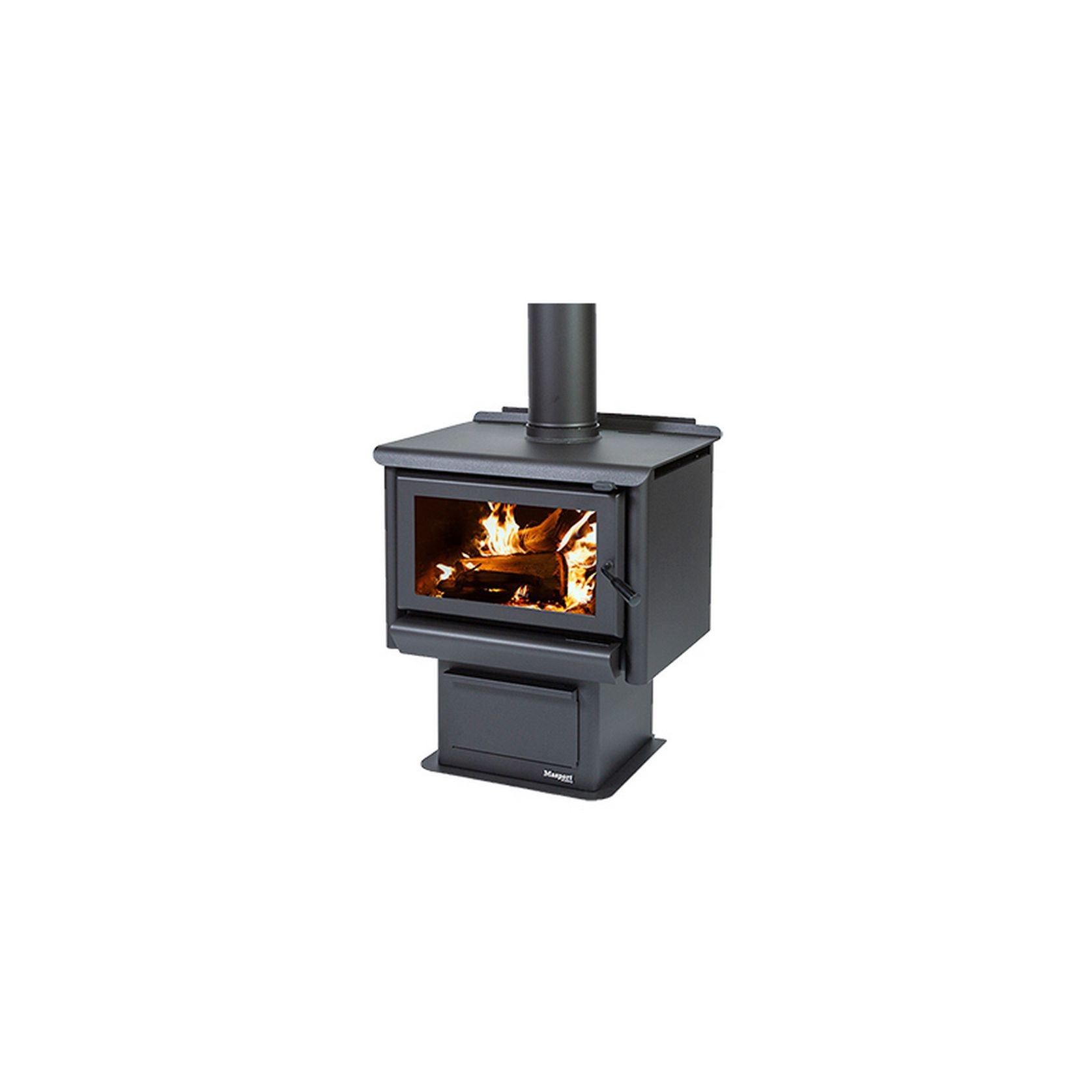 Masport R3000 Wood Fireplace with Ash Pan gallery detail image