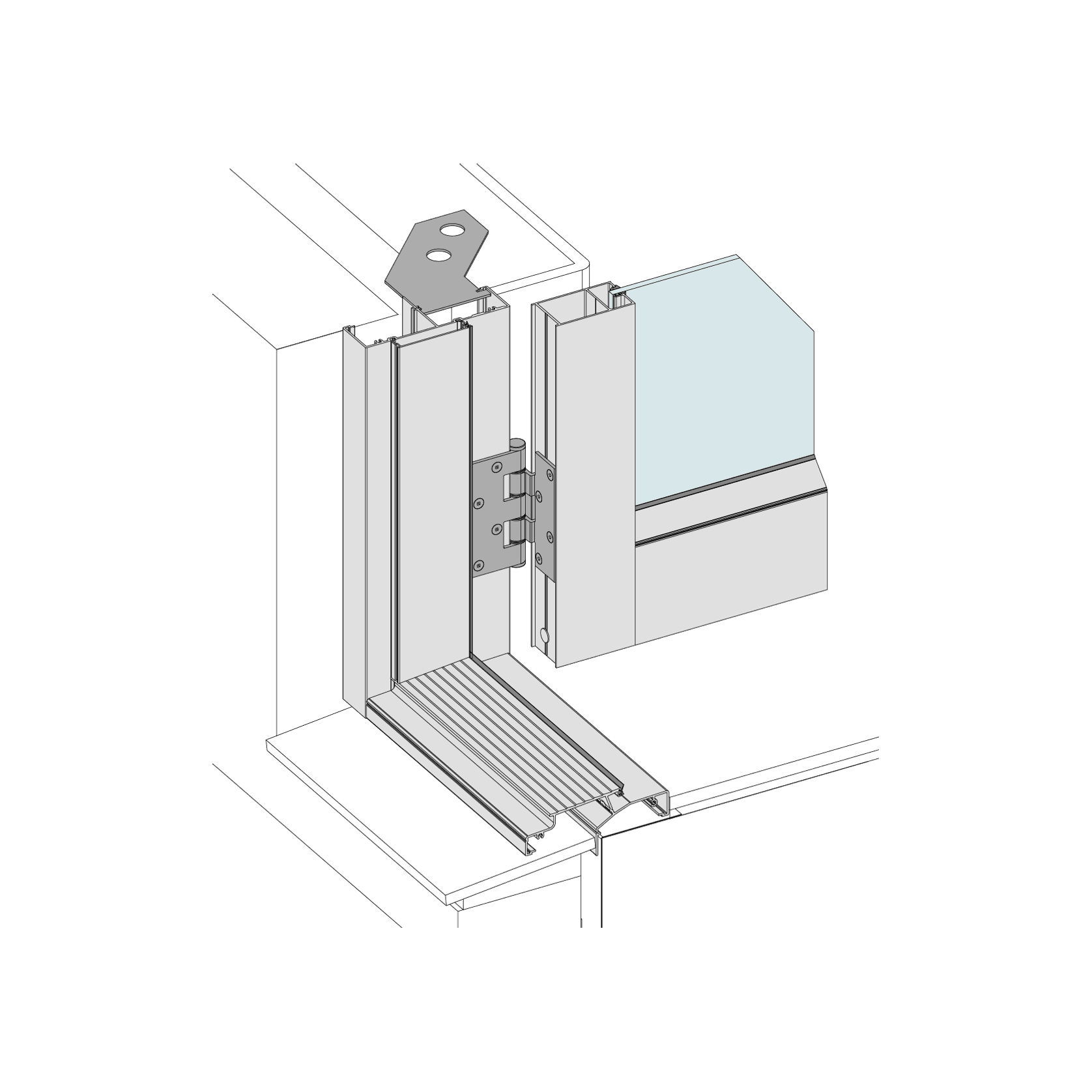 Vantage | Series 549 | Hinged Entry Door gallery detail image