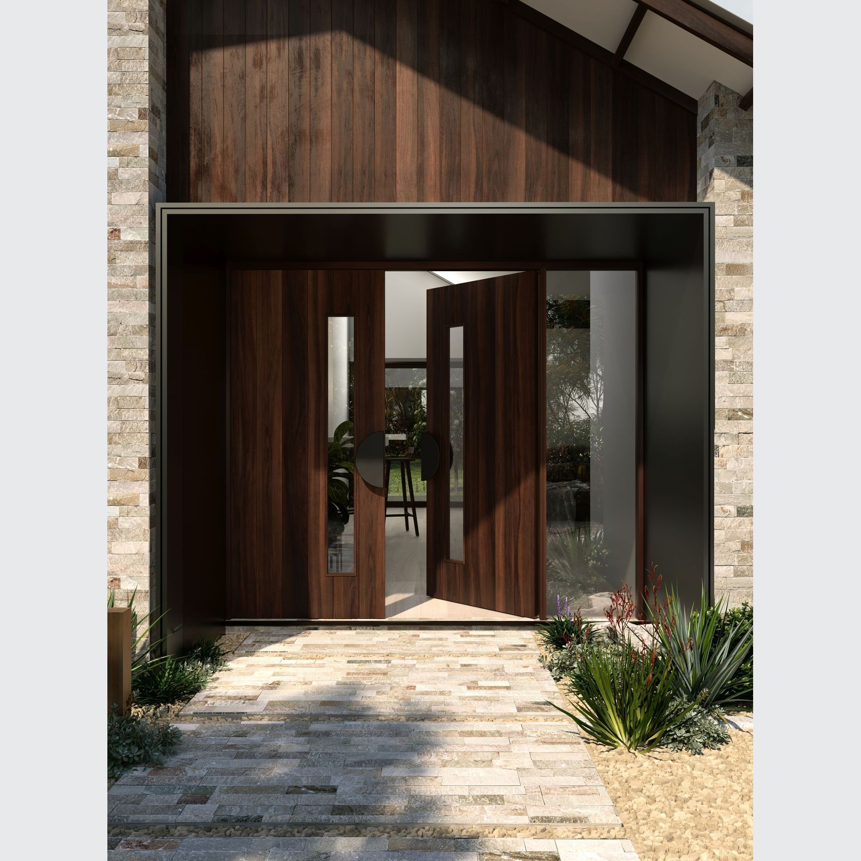 Solid Timber Entry Doors gallery detail image