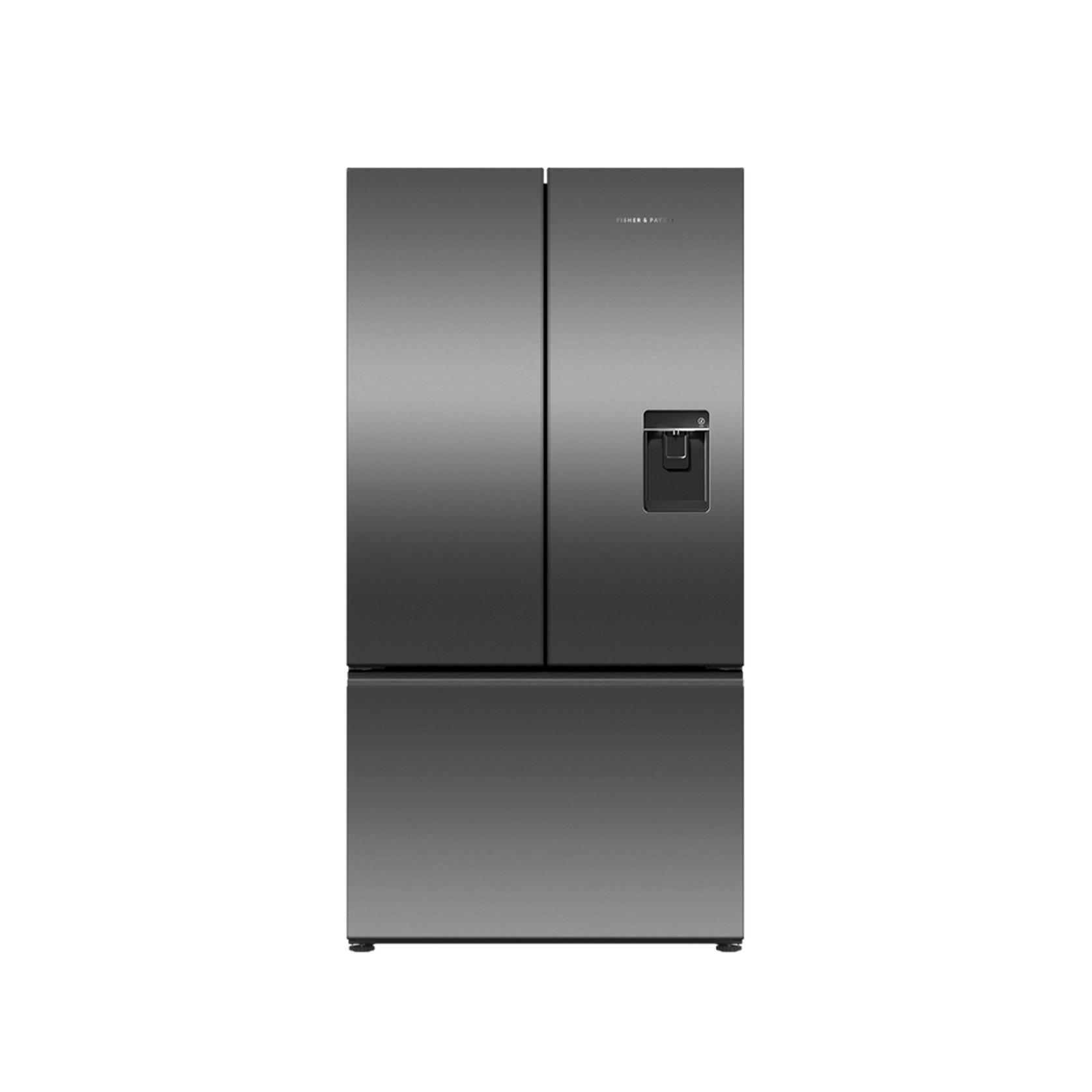 F&P Freestanding French Door Refrigerator Freezer, 569L gallery detail image