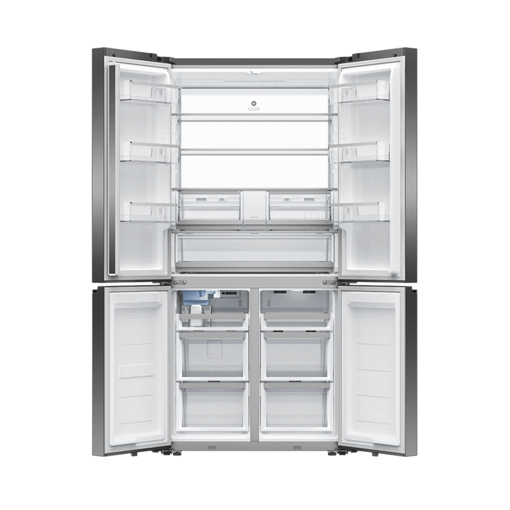 F&P Freestanding Quad Door Refrigerator Freezer, 690L gallery detail image
