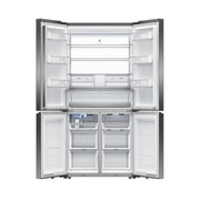 F&P Freestanding Quad Door Refrigerator Freezer, 690L gallery detail image