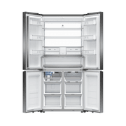 F&P Freestanding Quad Door Refrigerator Freezer, 690L gallery detail image