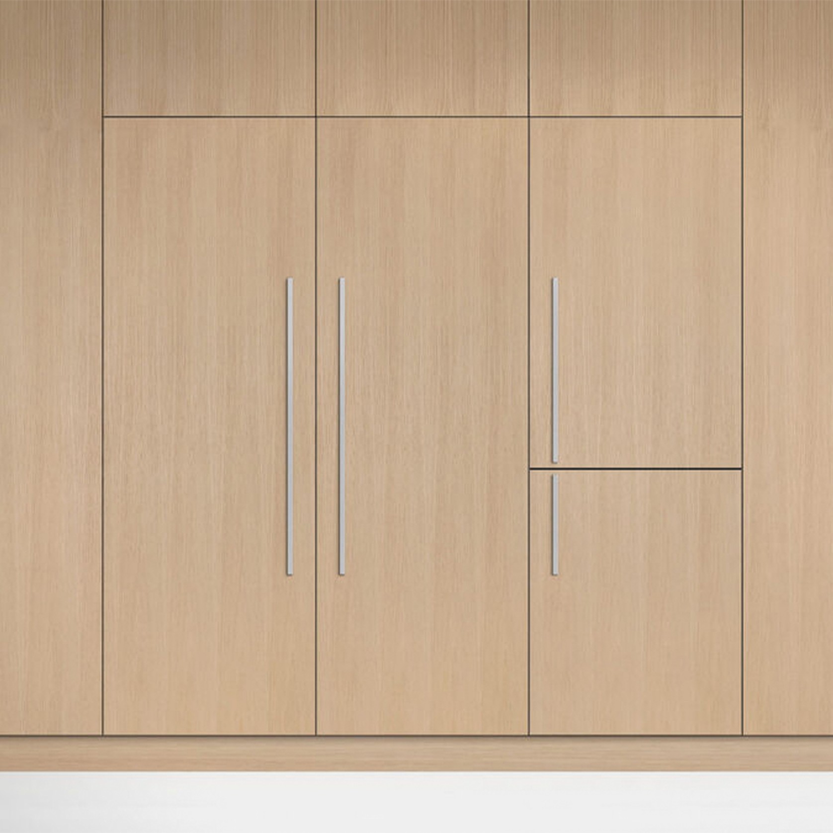 F&P Integrated Triple Zone Refrigerator, 60cm, Water gallery detail image