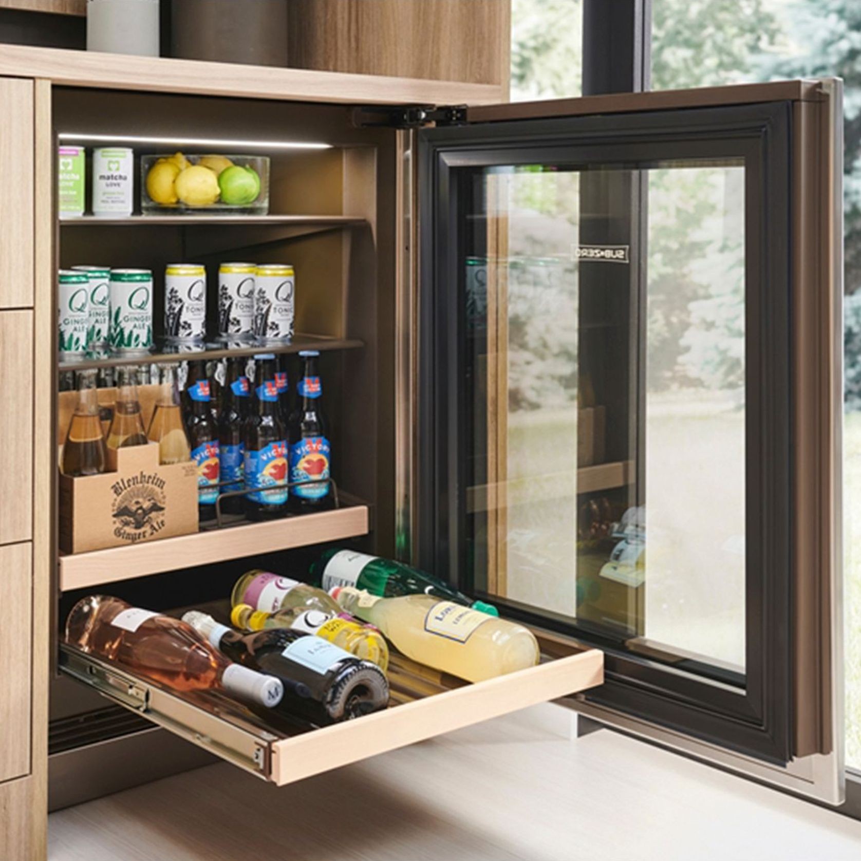 Sub-Zero Undercounter Beverage Center gallery detail image