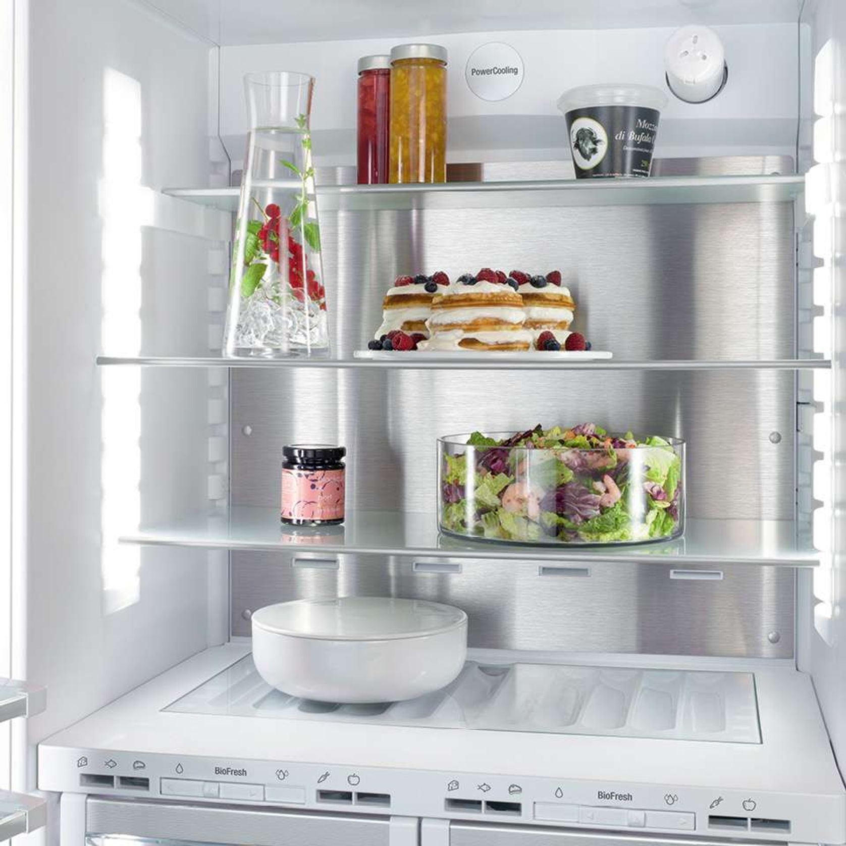 ECBN 5066 PremiumPlus | Fully Integrated Bottom Mount Fridge gallery detail image