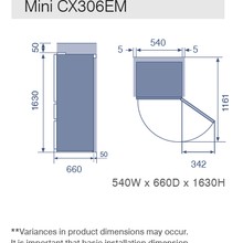 CX Mini Designer Series Fridge gallery detail image