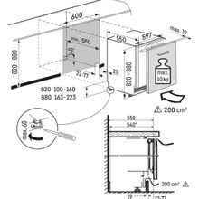 SUIKo 1550 Premium | Pull-out Underbench Fridge gallery detail image