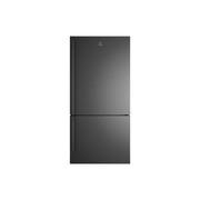 496 Litre Bottom Mount Fridge - Matte Black - Right Hinge gallery detail image