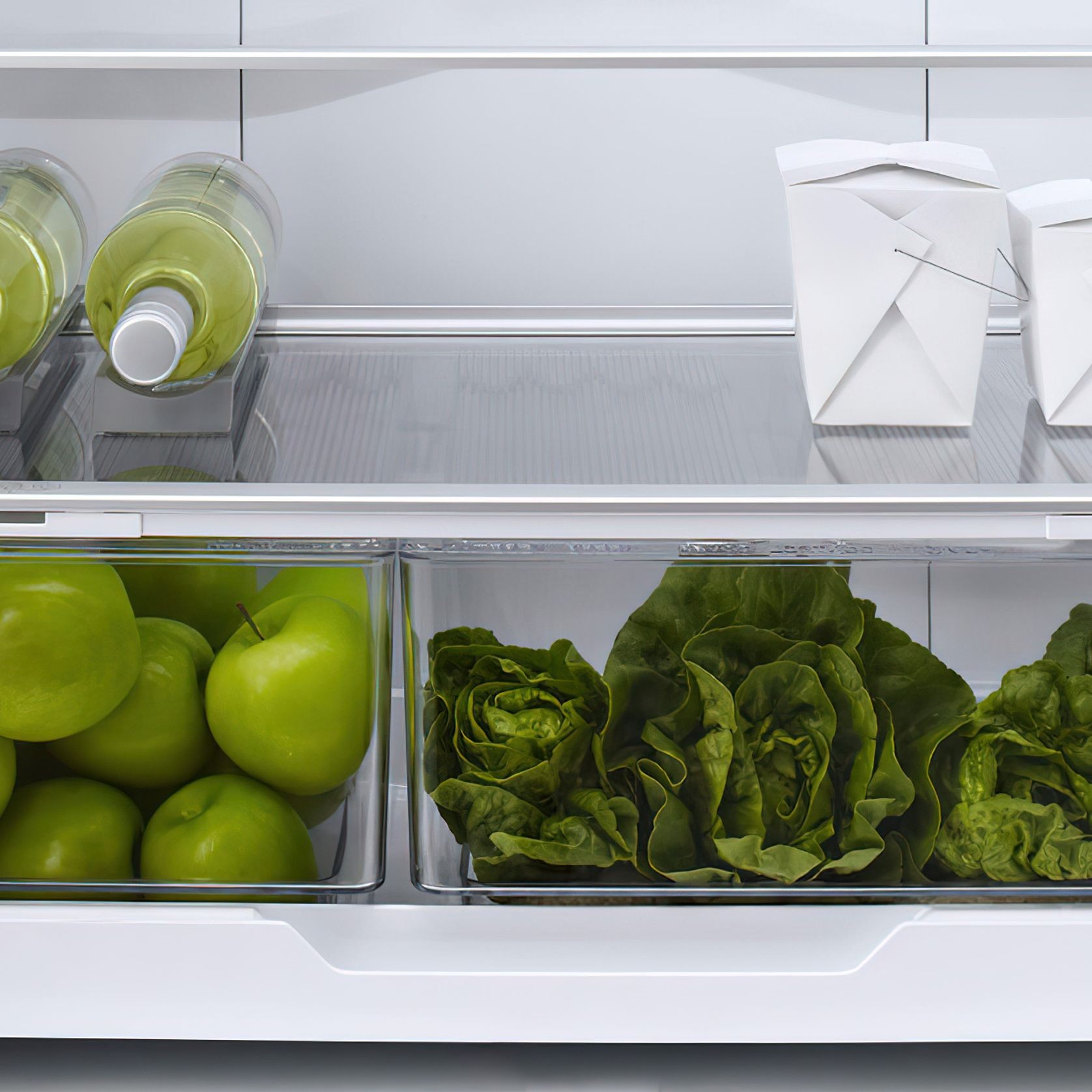 F&P Freestanding French Door Refrigerator Freezer, 569L gallery detail image