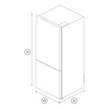 Freestanding Refrigerator Freezer, 63.5cm, 351L gallery detail image