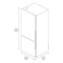 Freestanding Refrigerator Freezer, 68cm, 413L gallery detail image