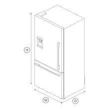 Freestanding Refrigerator Freezer, 79cm, 491L, Ice & Water, Left Hinge gallery detail image
