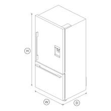 Freestanding Refrigerator Freezer, 79cm, 491L, Ice & Water gallery detail image